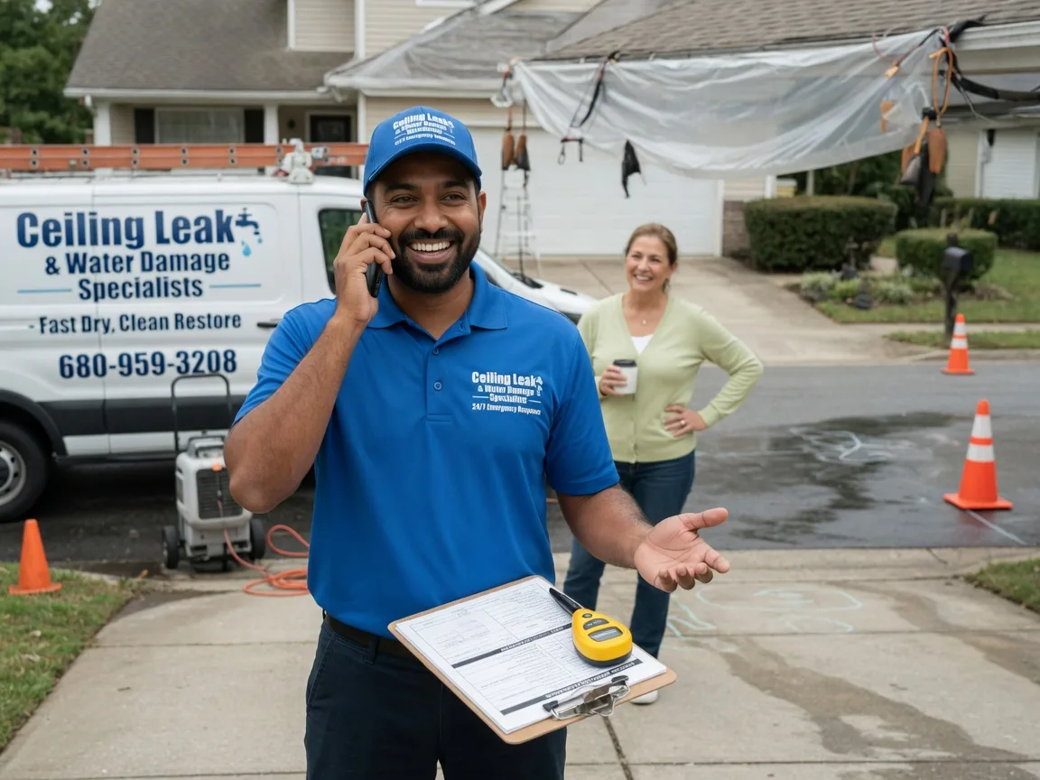 Ceiling Leak Cleanup Anthon, IA FAQs